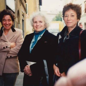 1994 Nov-Dic, Firenze con Grace Paley e Lucia Accardi(?)