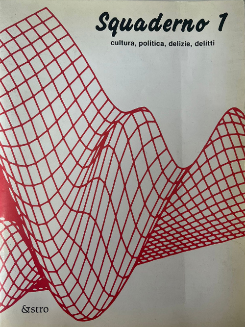 Book Cover: Estro - Fuori Collana: Squaderno 1. Cultura, politica, delizie, delitti