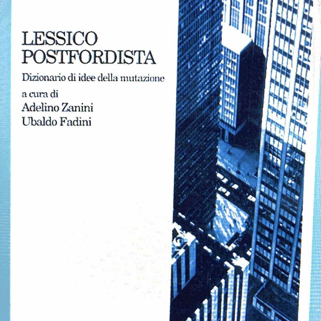 Book Cover: Gender "postgender" in  Lessico postfordista. Scenari della Mutazione